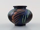 Kähler, Denmark, glazed stoneware vase. 1940 s.
