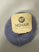 Brushed Lace
Brushed Lace is a natural product of a very high 
quality from the angora goat from South Africa 
mixed with the finest Mulberry Silk
The colour shown is: Grape, Colourno 3004
1 ball of wool containing 25 grams