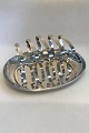 Danam Antik presents: Georg Jensen Sterling Silver Toast Rack and Tray No 1183