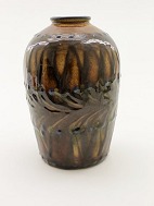 H A Khler ceramic vase