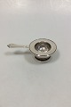 Georg Jensen Pyramid Sterling Silver Tea Strainer and The Strainer Holder No 
600A