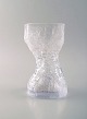 Hill & Co. Glass vase in Scandinavian style. Late 20th century.
