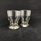 A pair of glass cups
