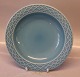 322 Soup rim plate 20.5 cm /8" PALET Turquoise  - mint  Cordial Nissen Kronjyden 
B&G Quistgaard  Stoneware