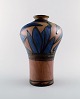 Kähler, HAK, glazed stoneware vase in modern design.
1930 / 40