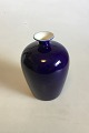 Bing & Grondahl Art Nouveau Vase Blue fond
