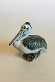 Royal Copenhagen Stoneware Figurine of Pelican Marked "Blood Donors"