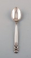 Georg Jensen Acorn teaspoon in sterling silver.
