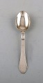 Georg Jensen Continental dinner spoon in hammered sterling silver. Eight pieces 
in stock.