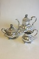 Evald Nielsen Silver Coffee set consisting of Coffee Pot, Sugar Bowl and Creamer