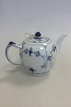 Royal Copenhagen Blue Fluted Plain Teapot No 259