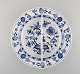Antik Meissen "Løgmønstret" todelt skål i håndmalet porcelæn. Tidligt 
1900-tallet.
