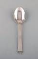 Georg Jensen Pyramid dinner spoon in sterling silver. Dated 1933-44.
