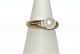 8 carat gold ring with pearl
Size 53