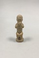 Sv. Lindhart Figurine of terracotta. "Don