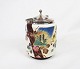English jar for bisquits of fajance decorated with colorful flowers from the 
1930s.
5000m2 showroom.