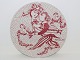 Bjorn Wiinblad art pottery
Red Month plate - March