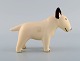 Lisa Larson for Gustavsberg. English bull terrier in glazed stoneware. Late 20th 
century.
