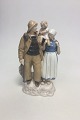 Bing & Grondahl Figurine of Fisherman family no 2025