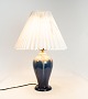 Table lamp of ceramic with dark blue glaze by Michael Andersen and Son.
5000m2 showroom.