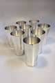 Danam Antik 
presents: 
Set of 8 
Georg Jensen 
Sterling Silver 
Modern Tall 
Beakers No 1200