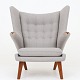 Roxy Klassik 
presents: 
Hans. J. 
Wegner / AP 
Stolen
AP 19 - 
Reupholstered 
Papa Bear Chair 
in light grey 
textile ...