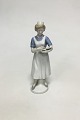 Gräfenthal Thüringen German Porcelain Figurine of Nurse writing