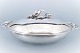 Antik Damgaard-Lauritsen presents: Georg Jensen; Magnolia/Blossom dish with lid, sterling silver #2C
