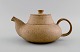Nils Kähler (1906-1979) for Kähler. Large teapot in unglazed stoneware. 1960s.
