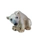 Bing and Grøndahl porcelain figure, sitting Polar Bear, no.: 1629.
Great condition
