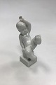 Bing & Grondahl Blanc de Chine Figurine - Fright No. 2232
