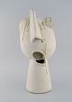 Christina Muff, Danish contemporary ceramicist (b. 1971). Large cubist unique 
sculpture in glazed stoneware. "Silent scream".
