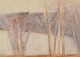 Lennart Palmér (1918-2003), Sweden. Oil on canvas. Modernist landscape with 
trees. 1960s.
