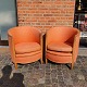 A pair of artdeco eacychairs from 1930-1940.