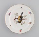 Antique Meissen porcelain plate with hand-painted ...
