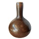 Saxbo; A brown stoneware vase #107