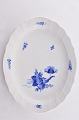 Klits Antik presents: Royal Copenhagen Blue flower curved Serving dish 1557