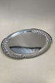 Georg Jensen Large Silver Tray No 3 from 1918