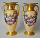 A pair of classic porcelain vases, 19th century Royal ...