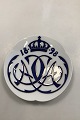 Royal Copenhagen Commemorative Plate from 1898 RC-CM18 with gold