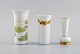 Three Rosenthal porcelain vases. Mid 20th century.
