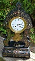 Pegasus – Kunst - Antik - Design presents: French boulle column clock, 19th century.