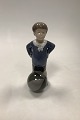Royal Copenhagen Figurine of Boy with Ball No 3542