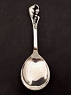 Silver serving spoon