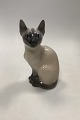 Royal Copenhagen figurine of Siamese Cat No 3281