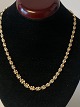 Knude Necklace with progression in 14 carat Gold
Stamped 585
Length 44 cm