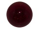 Antik K presents: HolmegaardSmall red glass ball from 1950-1970