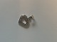 Heart Pendant/Charms in 14 carat white gold
Stamped 585
Height 16.35 mm