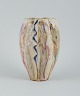 French studio ceramicist, unique ceramic vase.