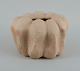 Christina Muff, Danish contemporary ceramicist (b. 1971).
Organic vessel made from raw, unglazed clay. The clay has been washed 
carefully, after being shaped, to make the surface more textured. This is a 
unique piece.